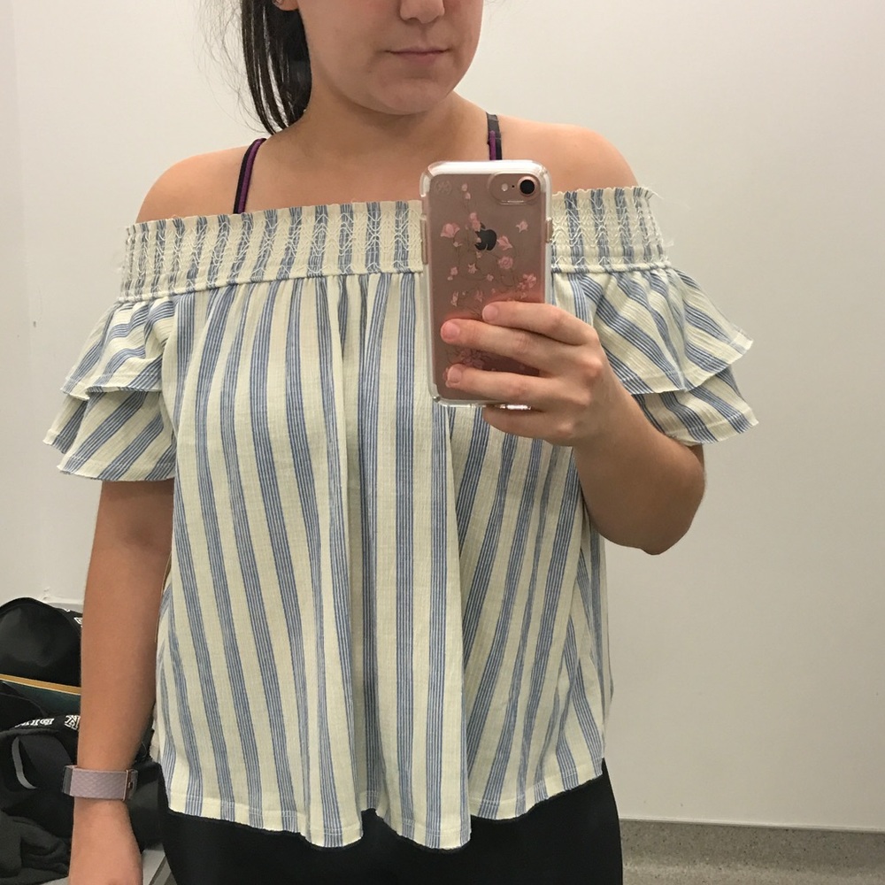 American Rag off Shoulder top